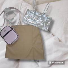 pollera tajo - comprar online