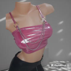 tops foil con cadenas - tienda online