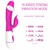 Vibrador recarregável sem embalagem