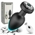 Plug anal com vibro e controle remoto
