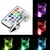 Plug anal com led e controle remoto