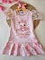 75593 - Vestido infantil Kukiê - Ursinha flores - Rosa na internet
