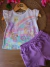 75460 - CONJUNTO DE BATA EM MEIA MALHA + SHORTS EM JACQUARD CATARINA - LILÁS - INFANTI