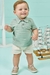 75203 - CONJUNTO DE CAMISA POLO EM MALHA TEXTURA E BERMUDA EM TECIDO PANAMÁ COM ELASTANO - LUCBOO
