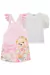 75916 - CONJUNTO DE BLUSA EM MALHA CAPRI COM SALOPETE EM MOLEVISCO - ROSA CLARO - INFANTI na internet