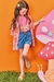 74675 - TRIO DE KIMONO + TOP EM MALHA FRESH + SHORT EM JEANS LIZ - KUKIÊ