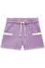 75722 - SHORTS EM MOLETOM SEM PELUCIA LILAS - KUKIÊ