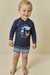 76033 - CONJUNTO MASCULINO DE CAMISETA E SUNGA EM MALHA UV DRY COM PROTEÇÃO UV 50+ - LUC BOO