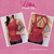 Blusa Regata Tule torcida decote costas poa vermelho - comprar online