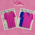 Blusa Clássica Tule manga Rosa magenta - comprar online