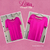 Blusa clássica tule manga rosa summer - comprar online