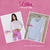 Blusa cropped manga longa tule branca - comprar online