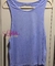 Blusa clássica malha devore decote costas leve transparência lavanda - loja online
