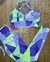 Top + Calça cintura alta empina poliamida - triângulos violeta top ana - loja online