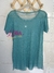 Blusa de tule clássica manga verde - Lolla Fitness Club