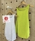 Blusa Regata malha devore leve transparência amarelo neon - loja online