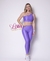 Top+ Calça com bolso especial Aveludado de compressão básico Paloma- violette na internet
