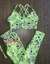 Top + calça cintura alta empina poliamida -tangran neon na internet