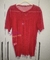 Blusão de Tule Camisa Manga - Vermelho - Lolla Fitness Club