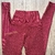 Calça Avulsa cintura alta cós básico - Cirrê canelado - vermelho carmim