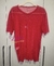 Blusão de Tule Camisa Manga - Vermelho