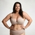 Sutiã Plus Size Com Bojo e Alças Multifuncionais Sutiã com Fecho