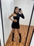 VESTIDO LYCRA CON UNA MANGA Y CON CUELLO
