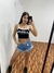 SHORT CON TIRA STRAS
