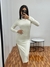 VESTIDO LARGO CON TAJO