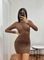 VESTIDO CON FRUNCE - tienda online