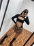 BODY CON RECORTE