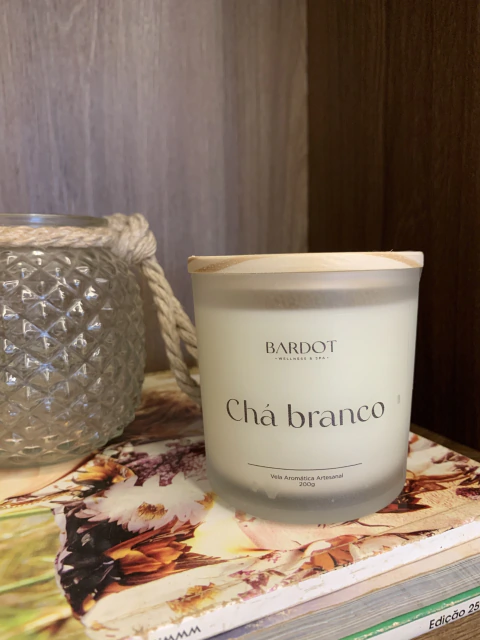 Vela de Chá Branco 200g