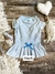 Vestido Charlotte tela waffle /algodón