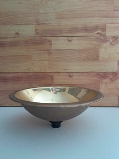 BA21. Bacha de pegar Mi Pileta. Bronce Laqueado - comprar online