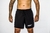 Short Prince preto logo branca