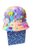 Bucket Pintado Arco-iris - Doce Liloca