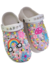 Estilo Crocs Arco-iris na internet