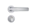 Fechadura 803/09 Cromo Escovado Roseta Redonda de Inox