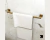 Porta toalha Eterna Gold Matte