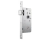 Fechadura 823/21 Cromado Roseta Redonda de Inox - comprar online