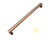 PUXADOR BARCELONA 256MM COBRE ABS