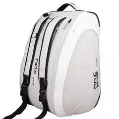 Paletero Nox ML10 Team Blanco/Gris - Boleros Padel Store