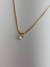 Colar com Pingente Ponto de Luz Zircônia Cristal Folheado em Ouro 18k - comprar online