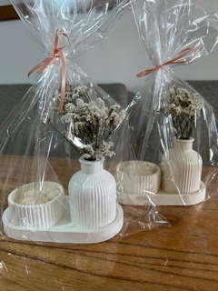 Combo Jazmin - Acero Resina Deco