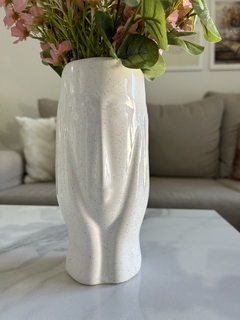 Florero de ceramica esmaltado - tienda online