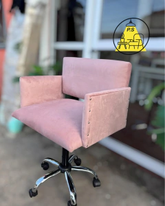 Silla hidraulica con brazos para peluqueria