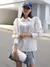 Camisa con Mangas Abullonadas