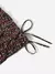 Falda ajustada floral con cordón - comprar en línea