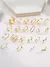22 Anillos Decorativos Con Corazón Y Perlas Sintéticas - comprar en línea