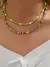 Collar con cuenta con diseño floral en internet